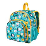 Wildkin 12-Inch Kids Backpack for Boys & Girls, Perfect for Daycare and Preschool, Toddler Bags Features Padded Back & Adjustable Strap, Ideal for School & Travel Backpacks (Party Animals)