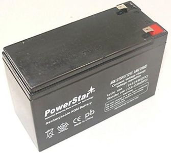 PowerStar AGM1275F2-37 12V 7.5 Ah Rechargeable Battery Csb Gp 1272-2 Year Warranty