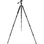 Celestron 82051 Hummingbird Fast Action Pan Tilt Head Tripod for a Spotting Scope, Binocular or Camera, Black