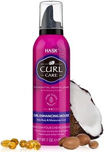 HASK Curl Care Mousse Curl Enhancing, colour safe, gluten-free, sulfate-free, paraben-free, cruelty-free - 1 208 mL Can