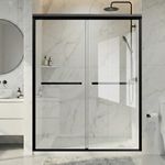 Double Sliding Shower Door 56-60 in