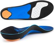 PCSsole Sports Orthotic Insoles Men & Women – Medium Arch Support for Athletic Performance – Motion Control & Shoe Inserts for Running, Walking – Corrects Overpronation, Flat Feet - Size S