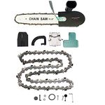 MLD Electric Saw DIY 11.5 Inch Chainsaw Bracket Set Angle Grinder to Chainsaw converter For 100 Angle Grinder M10 To Chain Saw