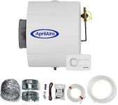 AprilAire 600M 17-gal. Whole-House Large Bypass Evaporative Humidifier with Manual Control for up to 5,000 sq. ft. + AprilAire Model 5843 Humidifier Installation Kit