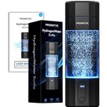 PRODIGY X Hydrogen Water Bottle - Portable Hydrogen Generator - Up to 5PPM Potency - Thick Bottle - Water Molecular Ionizer - Premium Bottle