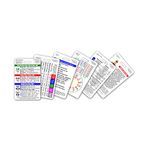 Mini EMT/First Responder Vertical Badge Card Set - 6 Cards