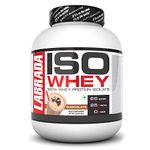 Labrada ISO WHEY 100% Whey Protein Isolate 4.4 lbs/2kg (Chocolate) (Post Workout, 25g Protein, 0g Sugar,0 Fat,Gluten Free, Lactose Free, 66 Servings)