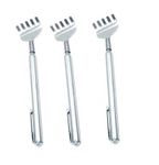 PRO365 Anti Khujli Massage Scratcher Stainless Steel Extendable Telescopic Back (Till 20 Inches, 3 Pack)