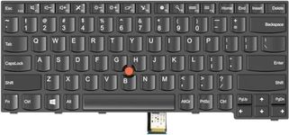 WeFly Laptop Keyboard Compatible for Lenovo Thinkpad T431 T431S E431 T440 T440P T440S E440 L440 T450 T450S T460 T460P L450 T440E 04Y0824 US Layout Black (with Pointer)