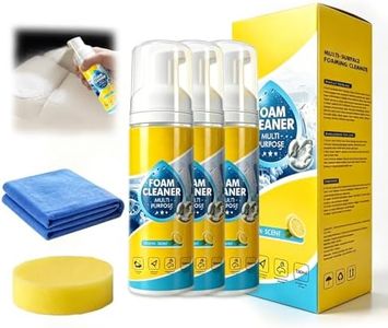 Hulezt 4-in-1 Multi-Enzyme Foam Cleaner, 2026 New Foam Cleaner Multi Purpose All-Purpose Deep Cleaning Powerful & Multipurpose Car Interior Foam Spray Cleaners for Car Sofa Kitchen Bathroom (3)