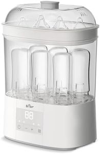 Bear Esterilizador de Biberones con Función de Secado, Esterilizador 4 en 1 con Función Storge 48H, Esterilizador para Artículos de Bebé, Biberones y Accesorios para Sacaleches
