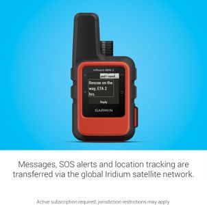 Garmin inReach Mini 2 Satellite Communicator – Lightweight Handheld, Orange