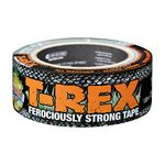 T Rex Ferociously Strong Waterproof Graphite Grey Tape, 48mm x 10.9m. A high strength duct or gaffer cloth adhesive repair tape that is also UV resistant from the makers of the original Duck tape