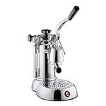 La Pavoni Lever Handle Coffee Maker with a Capacity of 1.6l from Smeg Stradivari Professional Lusso LPLSPL01EU, Steel