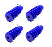 INVENTO 4pcs 3D Printed Plastic Worm Gear 6 Teeth, 25mm dia, 6mm hole for DIY Projects