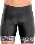 SLS3 Triathlon Shorts Mens - Padded Tri Shorts Mens Triathlon Shorts - 2 Pocket FX Triathalon Shorts, Medium Compression