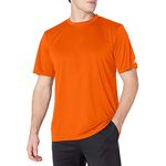 Russell Athletic Men's Short Sleeve Performance T-Shirt, Burnt Orange, Medium