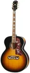 Epiphone Inspired by Gibson J-200 Jumbo Acoustic Electric, Aged Vintage Sunburst Gloss