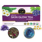 TEACURRY Skin Glow Tea (1 Month Pack | 30 Tea Bags) - Help In Skin Shine, Moisturized Skin, Acne, Anti-Aging, 100 grams