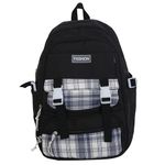 WALSON Medium 30 L Backpack Stylish College, School, Office BackPack For Student, Adult, 16 Inch, (Black)