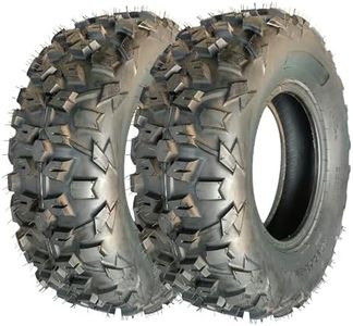 GarveeTech ATV Tire 25x8-12 ATV/UTV Tires 6PR All-Terrain Tires 2Pack Tubeless DAV101