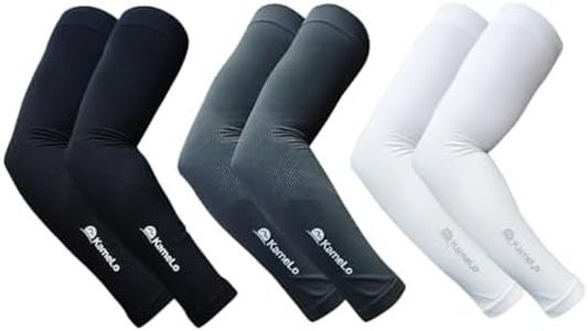 KameLo AS-AQUA | UPF50+ Korean UV Protection Cooling Arm Sleeves - CREORA®/AQUA-X (CHARCOAL)