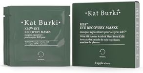 KAT BURKI KB5 Eye Recovery Masks, Lifting, Illuminating Under Eye Patches with Botanical Hyaluronic Acid, Niacinamide & Plant Stem Cells, 8 Applications
