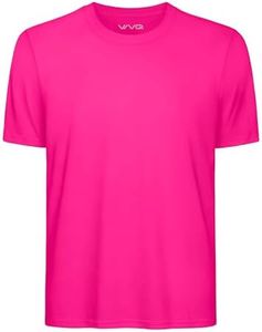 WVQ Neon Shirts for Boys Girls UPF 50+ Dry Fit Swim Shirt Kids Rash Guard Athletic T-Shirts for Boys Girls Sports Undershirt