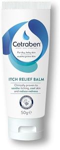 Cetraben Itch Relief Balm, For Dry, Itchy, Sensitive and Eczema-Prone Skin, Clinically Proven to Soothe Itching, Cool Skin, and Reduce Redness. Relieves Flare-Up Patches, Fragrance Free, 1 x 500ml