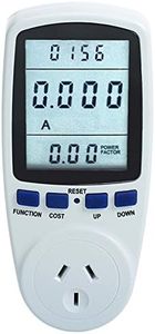Plug Power Meter Energy Voltage Amps Electricity Usage Monitor,Reduce Your Energy Costs AU TS-836A