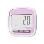 Mini Digital Step Counter Large Screen Smart Electronic Pedometer For Walking Calorie Design Distance Lightweight Counting F0Q9