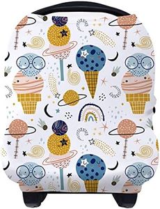Yoofoss Nursing Cover Breastfeeding Scarf - Baby Car Seat Covers, Infant Stroller Cover, Carseat Canopy for Girls and Boys
