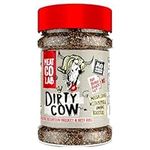 DIRTY COW BEEF BBQ RUB | Maximum Crustal Distortion & Super Bark Power | Perfect for Brisket & Beef Ribs | Fresh Coffee, Javanese Sugar, Chipotle & More | GLUTEN FREE | Unmatched Flavor Force | 220g