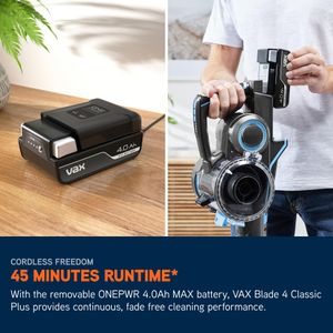 Vax Blade 4 Cordless Stick Vacuum Cleaner – Lightweight, Powerful