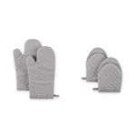 KitchenAid Asteroid Oven Mitt 2-Pack Set + KitchenAid Asteroid Mini Cotton Oven Mitts Set