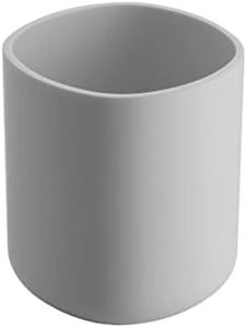 Alessi Toothbrush Holder, Stainless Steel, White, One Size