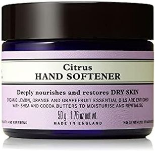 Neal's Yard Remedies Citrus Hand Softener | Fragrant Balm, Ideal for Dry or Cracked Skin | 50g