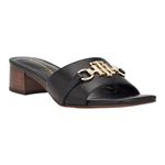 Tommy Hilfiger Women's Pippe Sandal, Black, 10