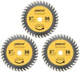 3PACK 3-Inch(75mm) 36T TCT Circular