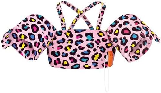 HeySplash Toddler Swim Vest, Toddler Floaties Fit 22-44 Lbs,Kids Swim Jacket with Adjustable Strap, Arm Floaties Water Wing Arm Band for Children Learn to Swim, Puddle Sea Beach Jumper Boy Girl