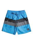 QUIKSILVER Word Block 15" - Swim Shorts for Boys 8-16 Swim Shorts - Blithe, Small/10