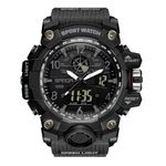 findtime Mens Sports Watch Tactical Military Watches for Men Waterproof Watch Mens Digital Watches Rugged Watch with LED Backlight Alarm Stopwatch for Teenager Boys