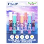 Disney Frozen – Townley Girl Plant Based Vegan 7 PC Flavored Lip Gloss Set For Girls – Ideal for Sleepovers, Makeovers, Party Favors and Birthday Gifts! - Age: 3+