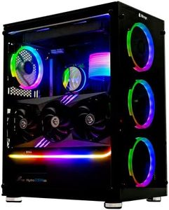 NitroPC - PC Gaming Élite Bronze Plus (Intel Core i9 14900K 24/32 6.0GHz, RTX 4070 Ti Super 12GB, RAM 32GB DDR5, 2X M.2 1TB, Windows 11 Home, WiFi) Ordenador de sobremesa, PC Gamer