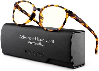 Prospek Bluelight Glasses Women Oversized, ARTIST (+3.0 Diopters) - High Optical Quality Clear Lenses