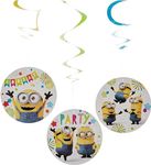 (PKT) Child Despicable Me Swirl Decorations