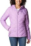 Columbia Women's Heavenly Hooded Jacket, Gumdrop, 2X