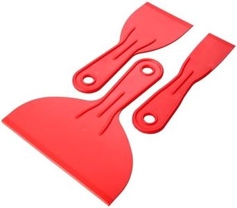 Plastic Putty Knives 3-Pack: 1-1/2", 3", 6" , 3 Pcs Putty Knife