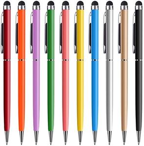 Stylus Pen anngrowy Stylus Pens Universal Ballpoint Pen 2 in 1 Stylists Pens for iPad iPhone Tablet Laptops Kindle Samsung Galaxy All Capacitive Touch Screens