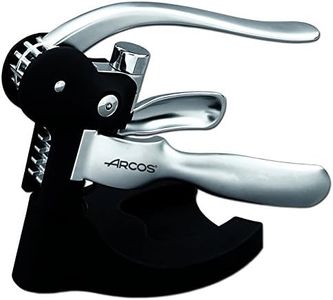 Arcos Zinc Alloy Corkscrew Rabbit Wine Bottle Opener with Foil Cutter and Extra Worm Set